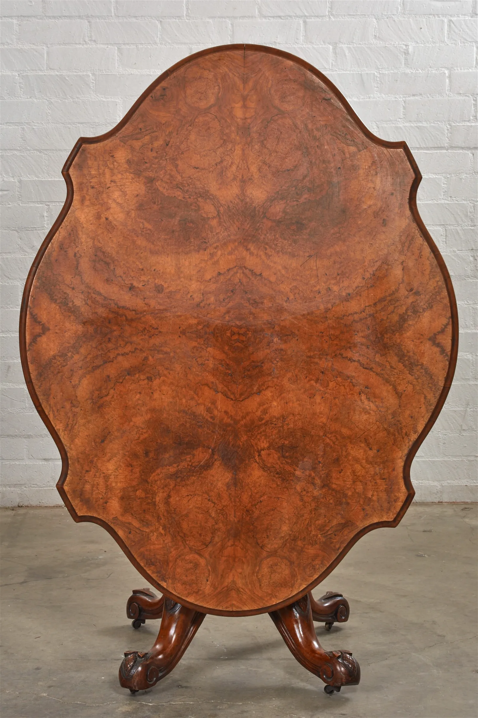 AF1-045: Antique English Victorian Mahogany Dining or Breakfast Table Circa 1870's - Image 5