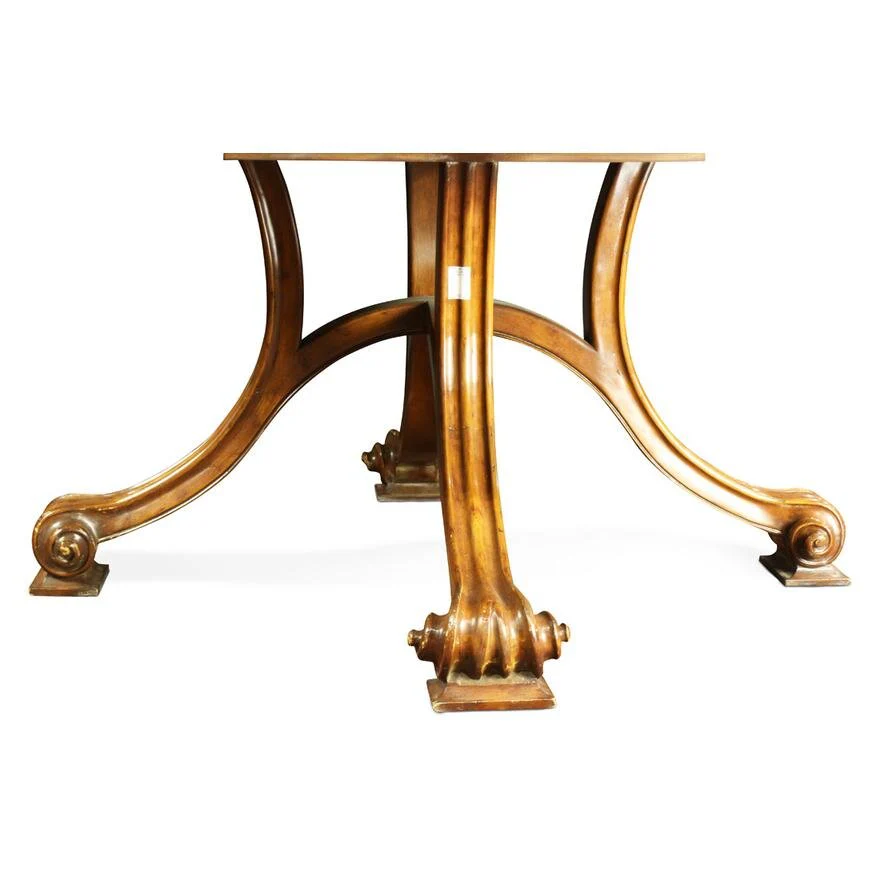 AF1-127: Therien Studio Workshop Square French Provincial Dining Table Late 20th Century - Image 3