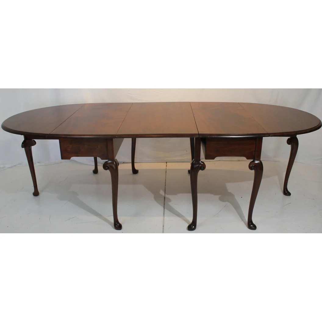 AF1-154: Antique Early 19th Century Georgian Double Drop-Leaf Gateleg Table with Highly Figured Mahogany - Image 3