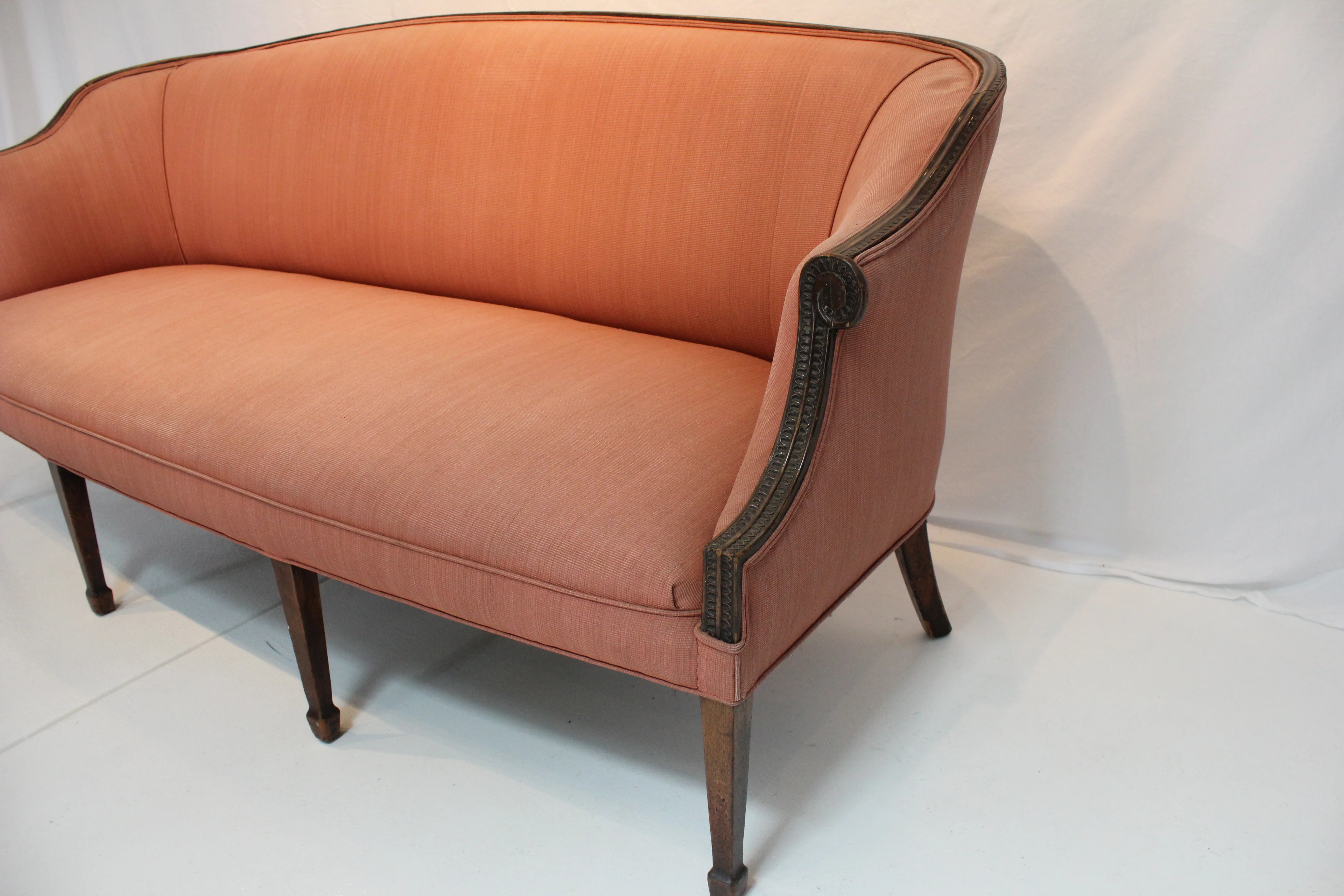 AF2-122 - Antique Late 18th Century Mahogany Hepplewhite Sofa - Image 5