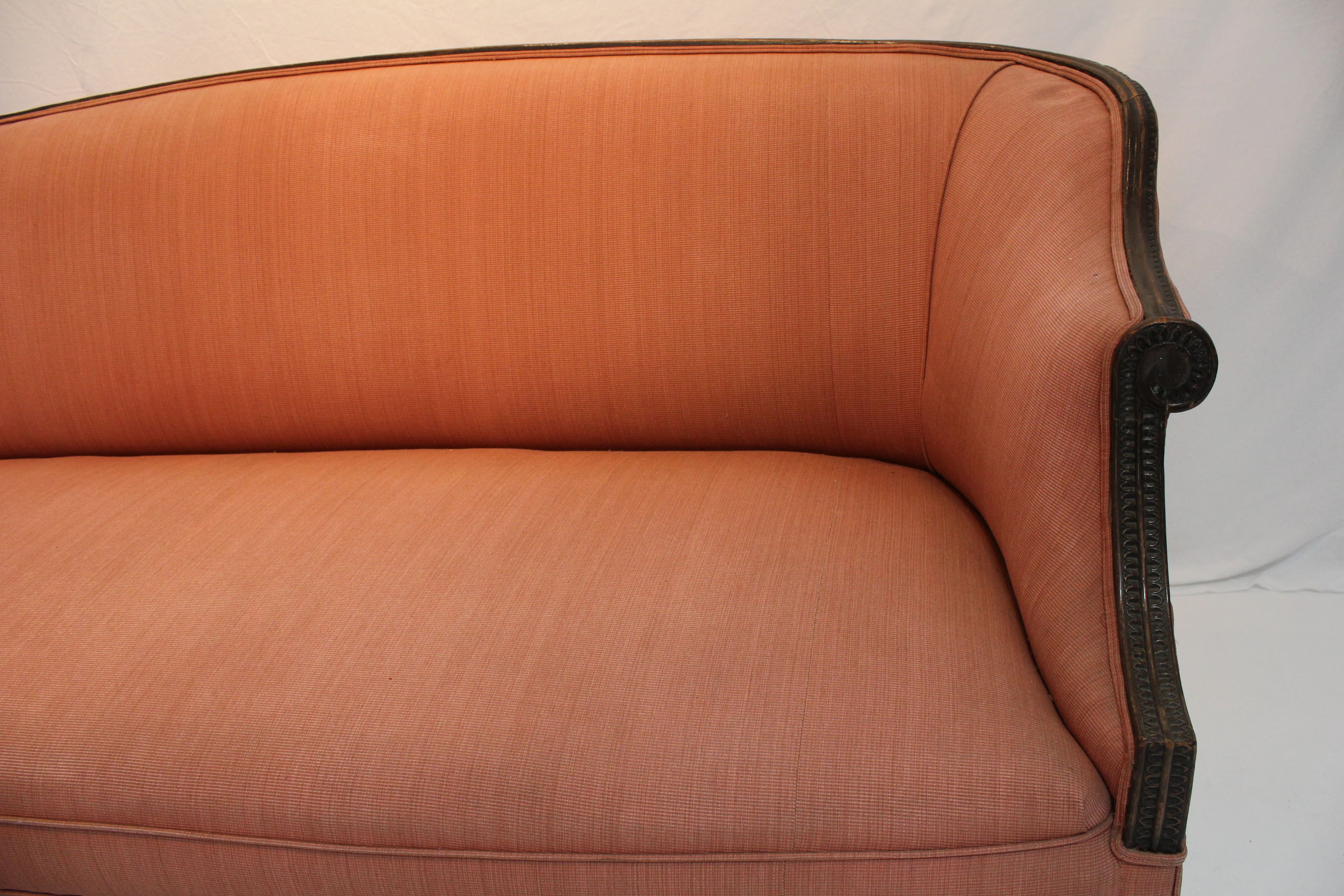 AF2-122 - Antique Late 18th Century Mahogany Hepplewhite Sofa - Image 6