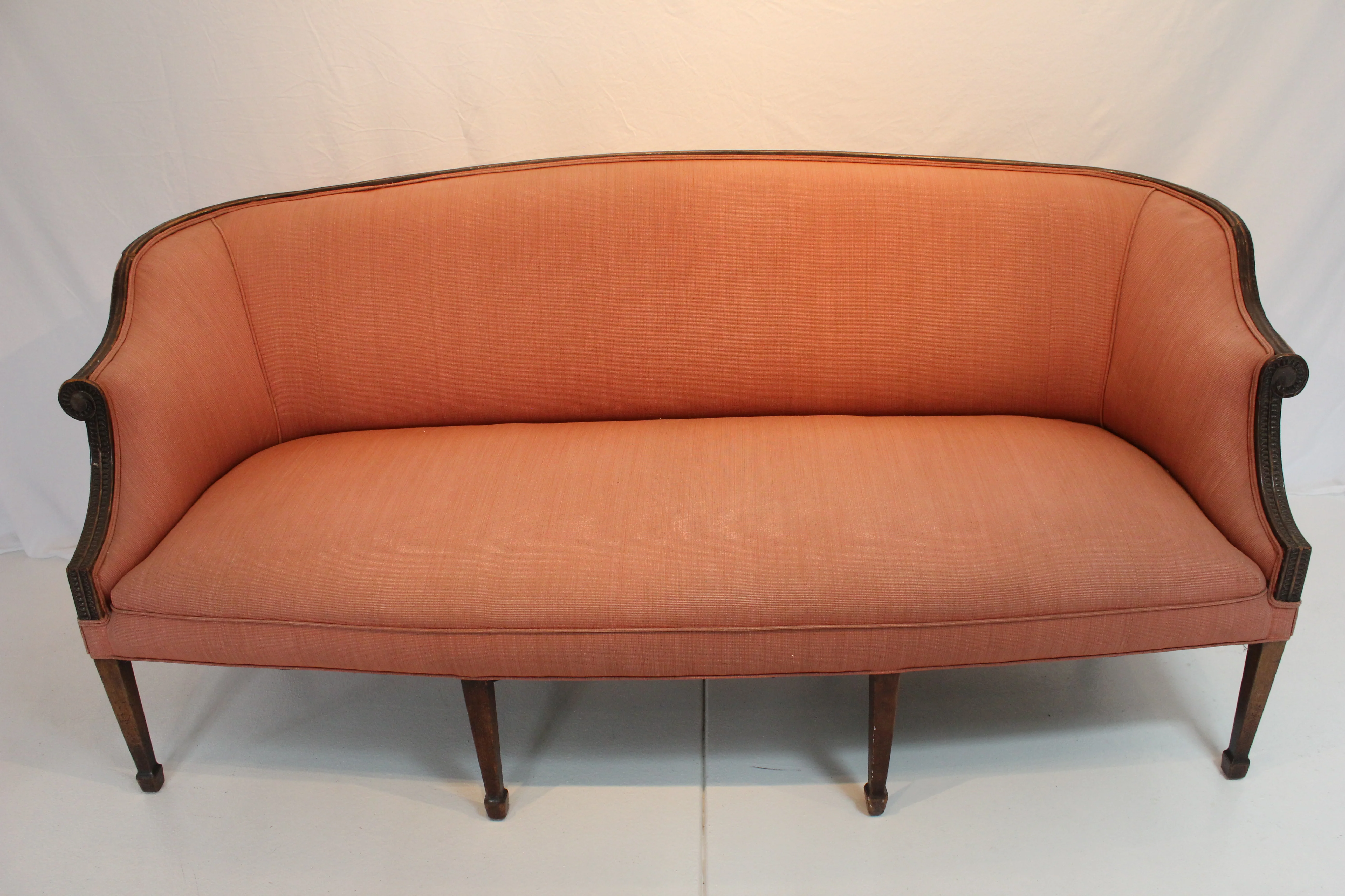 AF2-122 - Antique Late 18th Century Mahogany Hepplewhite Sofa - Image 7