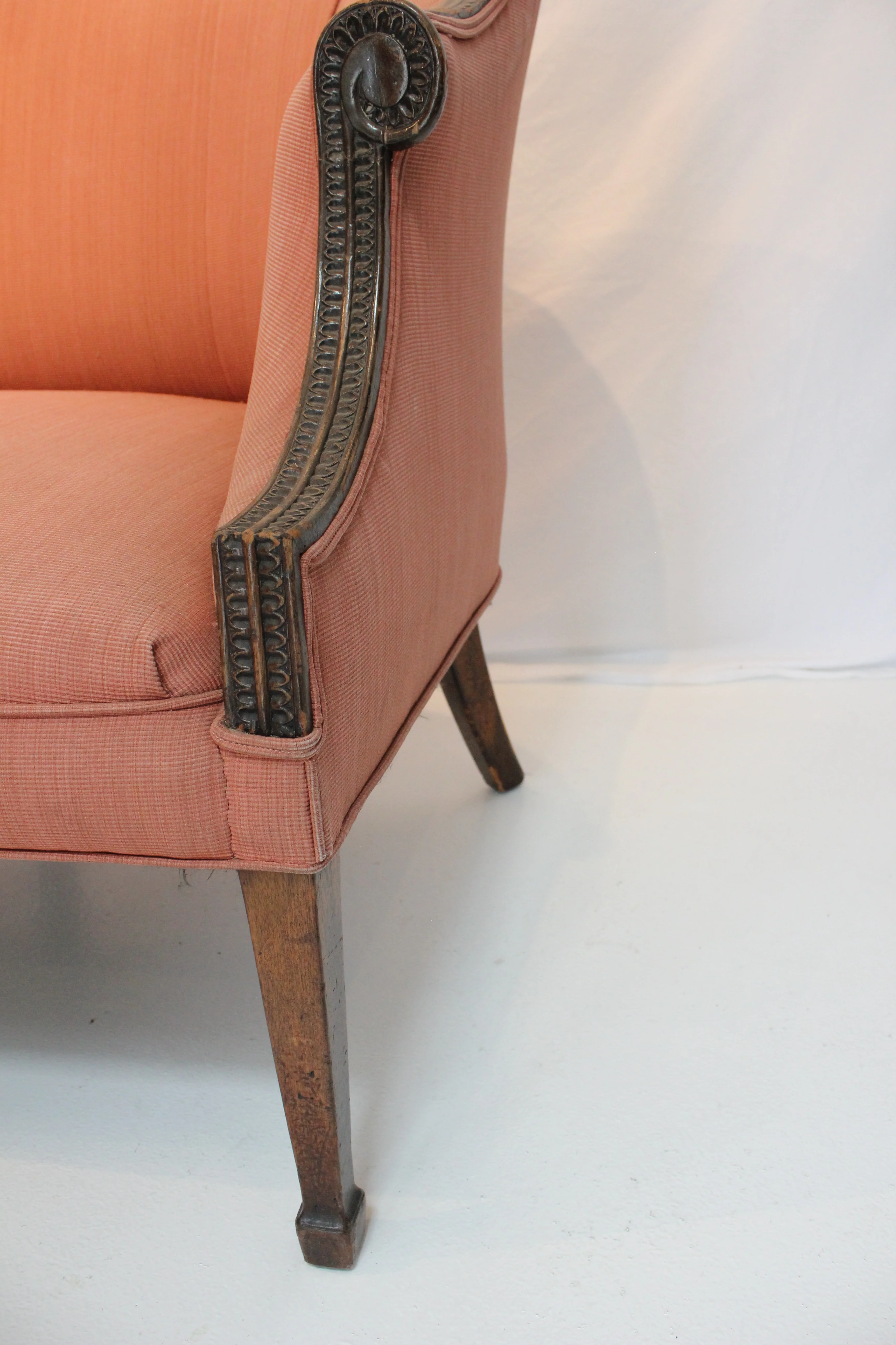 AF2-122 - Antique Late 18th Century Mahogany Hepplewhite Sofa - Image 9