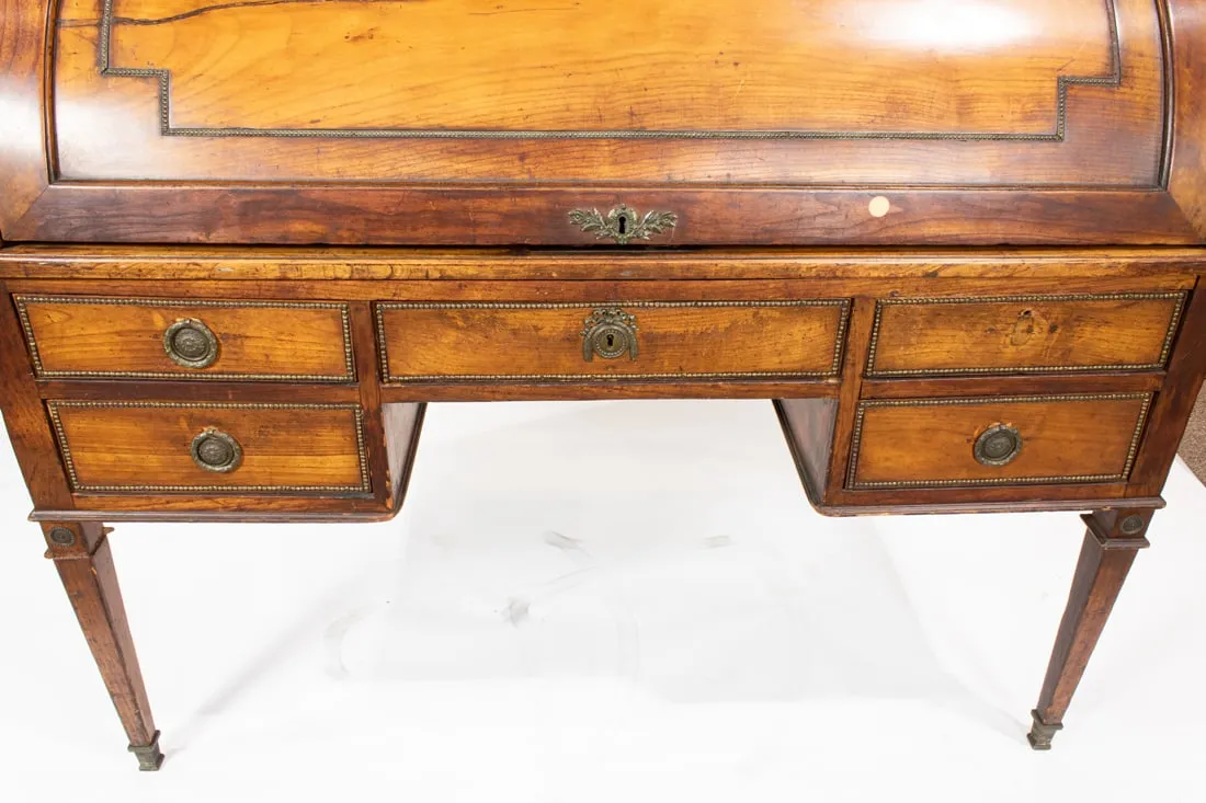 AF5-002: Antique French Directoire Cylinder Desk Circa 1800 - Image 5