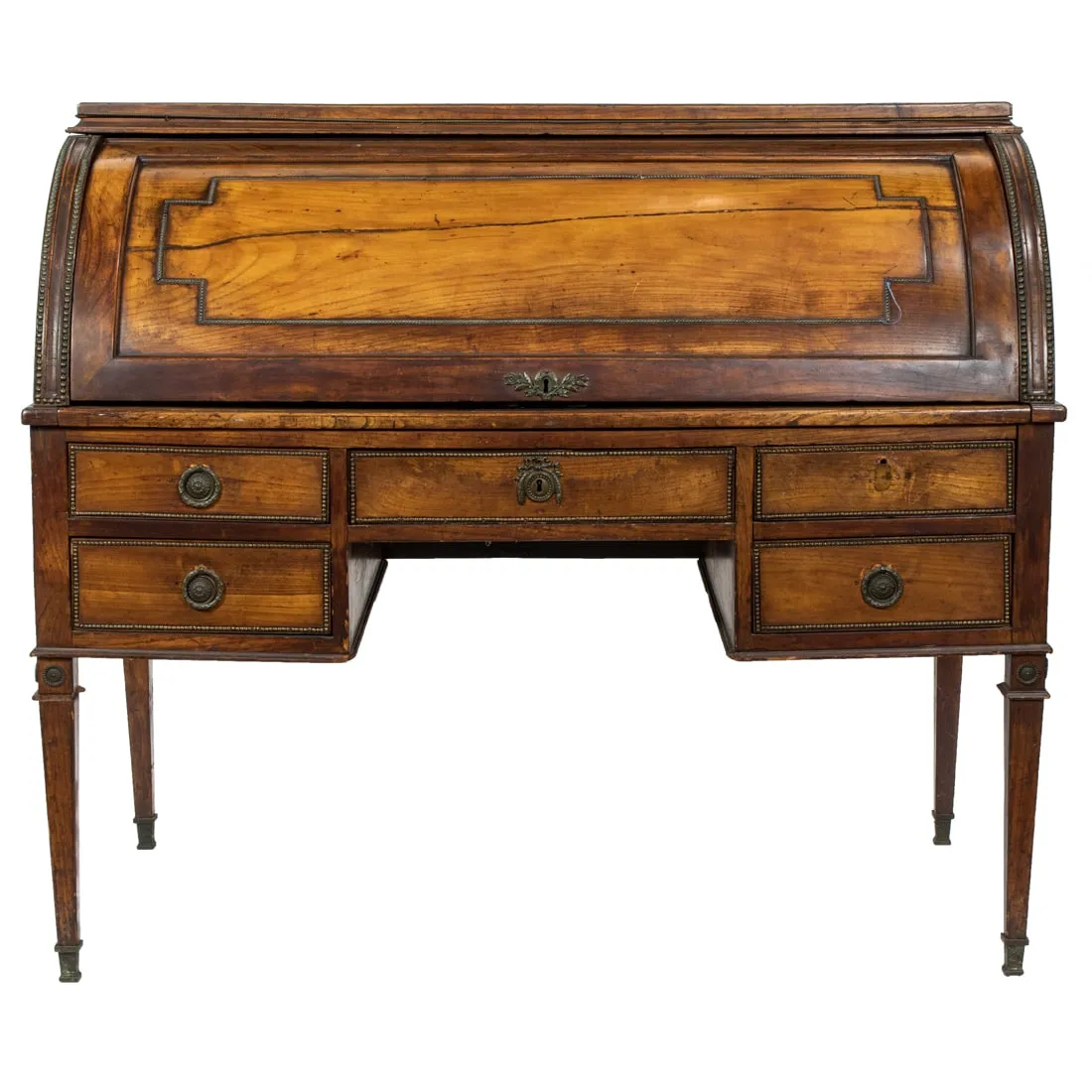 AF5-002: Antique French Directoire Cylinder Desk Circa 1800 - Image 7