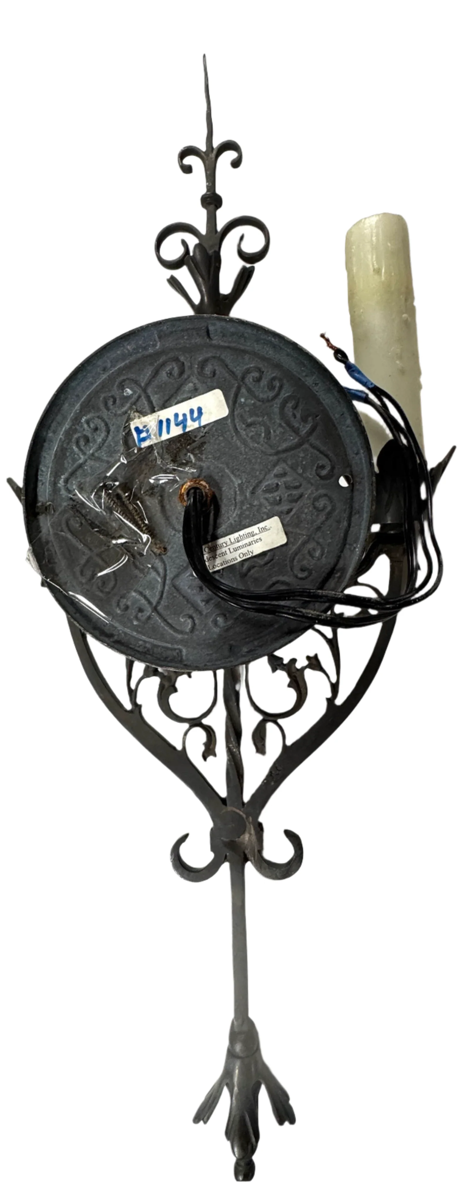 AL3-016: Pair of Spanish Colonial Sconces Made By 20th Century Lighting - Image 7