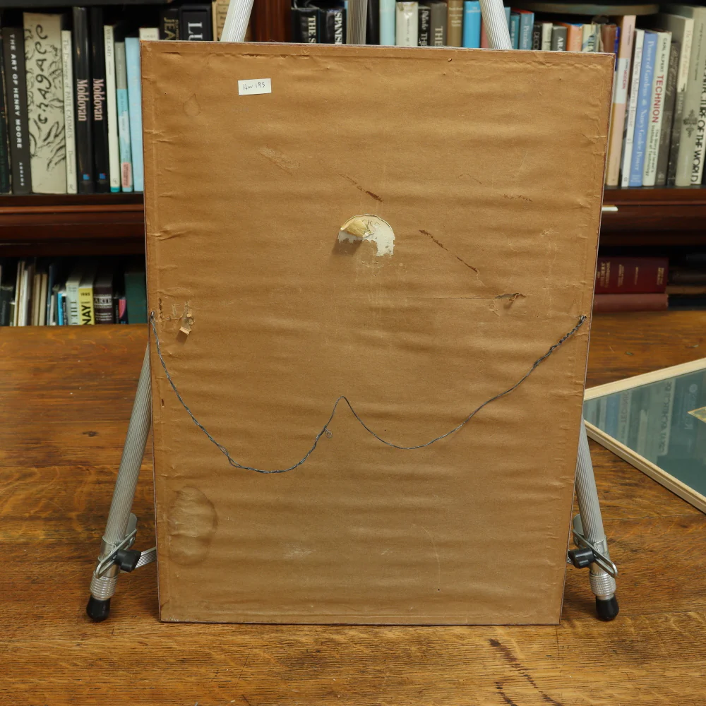 AW3-194: E Marie Wild - Montmartre Place du Tertre Paris - Post Impressionist Watercolor - Image 7