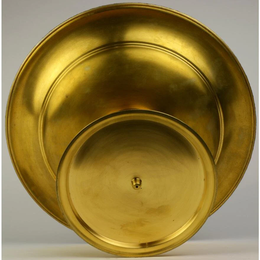 DA2-001: EARLY 20TH CENTURY RENAISSANCE REVIVAL GILT BRONZE MOUNTED TAZZA - Image 3